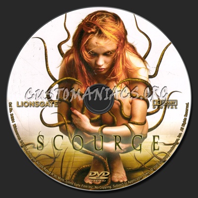 Scourge dvd label