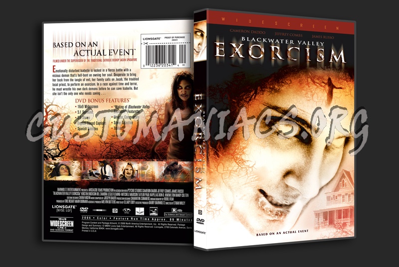 Blackwater Valley Exorcism dvd cover