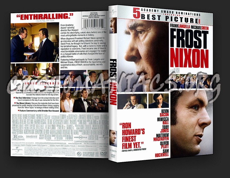 Frost/Nixon dvd cover