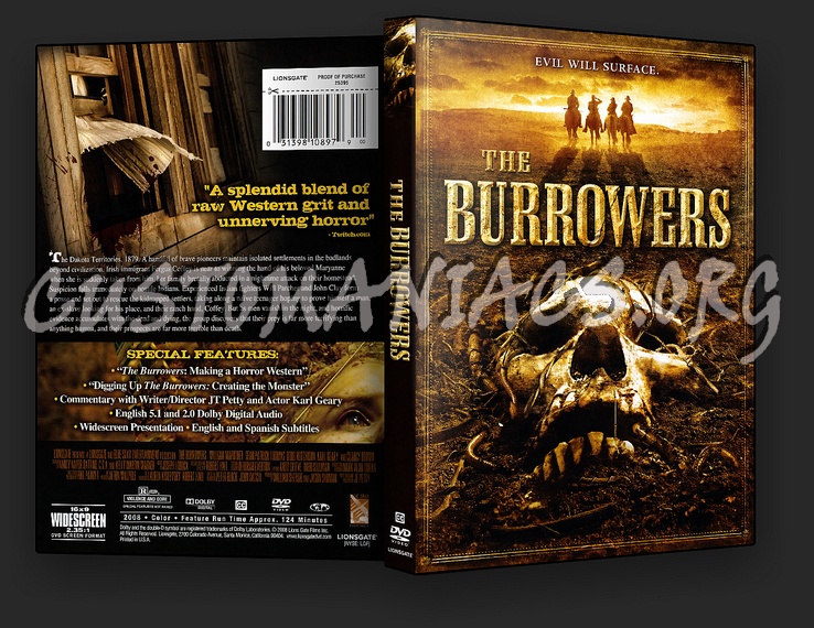 The Burrowers dvd cover