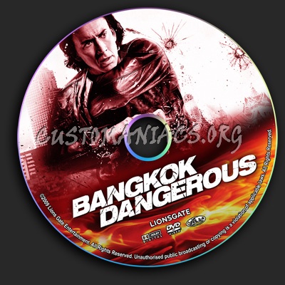 Bangkok Dangerous dvd label