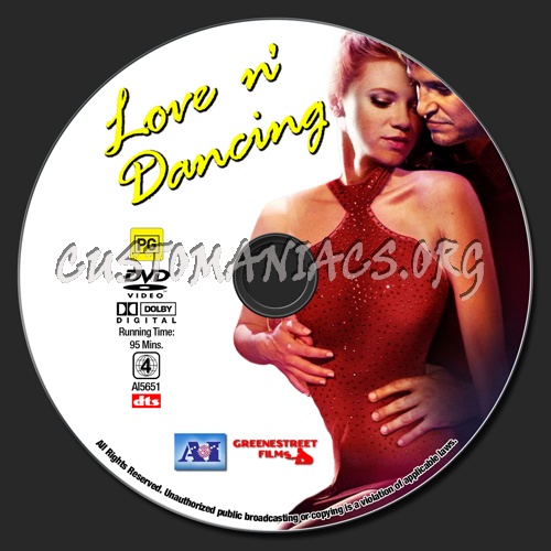 Love N' Dancing dvd label