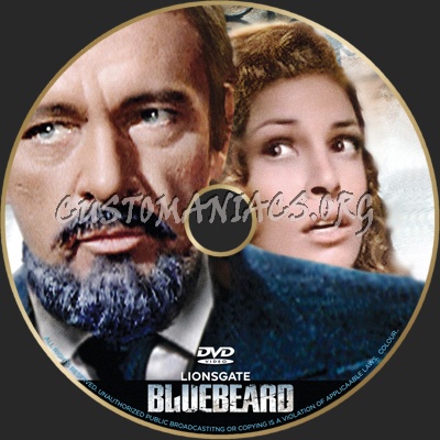 Bluebeard dvd label