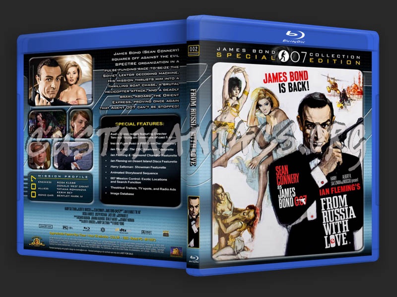 From Russia With Love blu-ray cover - DVD Covers & Labels by ...