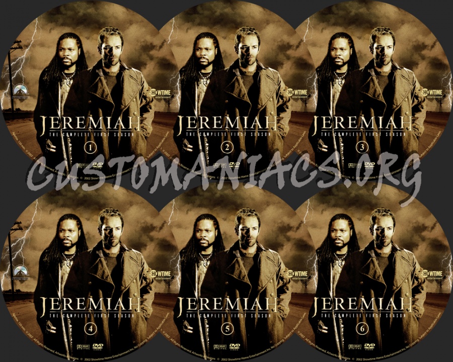 Jeremiah Season 1 dvd label