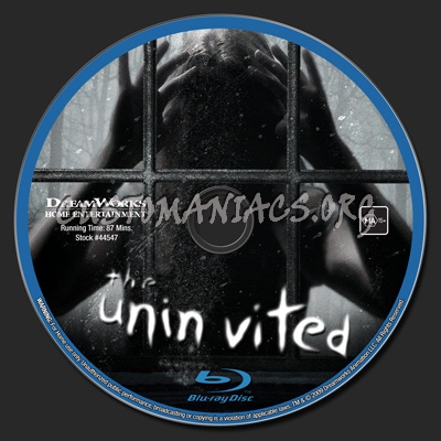 The Uninvited blu-ray label