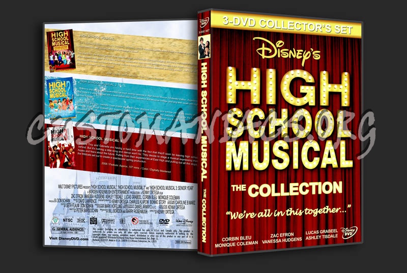 High School Musical Triple Feature dvd cover