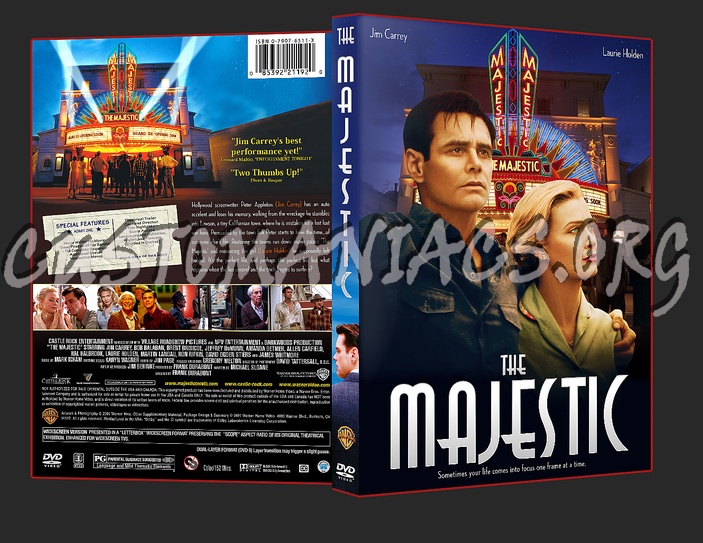 The Majestic dvd cover