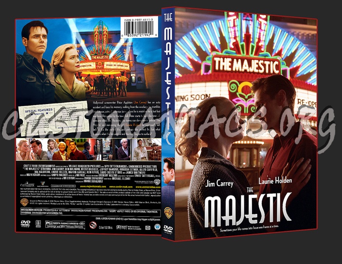 The Majestic dvd cover