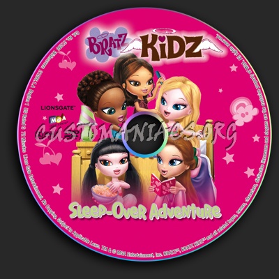 Bratz Kidz Sleep Over Adventure dvd label - DVD Covers & Labels by ...