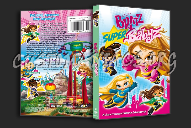 Bratz Super Babyz dvd cover