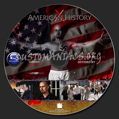 American History X blu-ray label