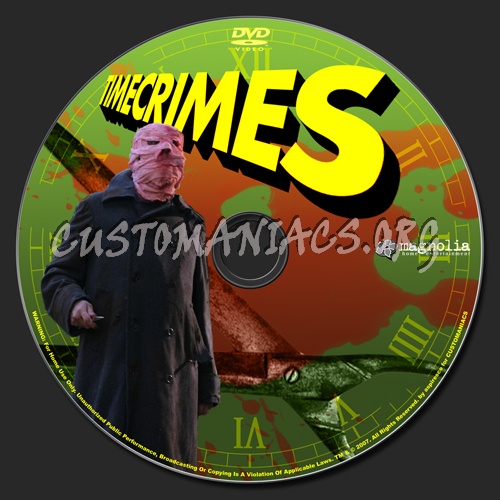 Timecrimes dvd label