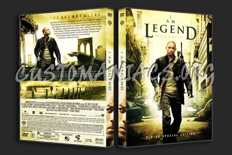 I Am Legend dvd cover