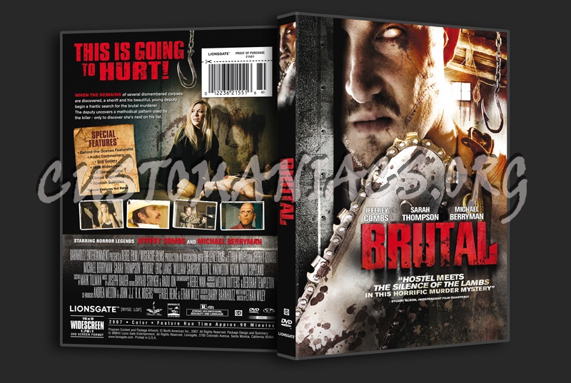 Brutal dvd cover