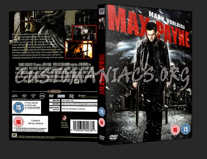 Max Payne dvd cover