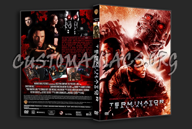 Terminator Salvation dvd cover