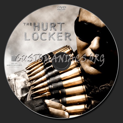 The Hurt Locker dvd label