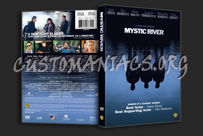 Mystic River dvd cover