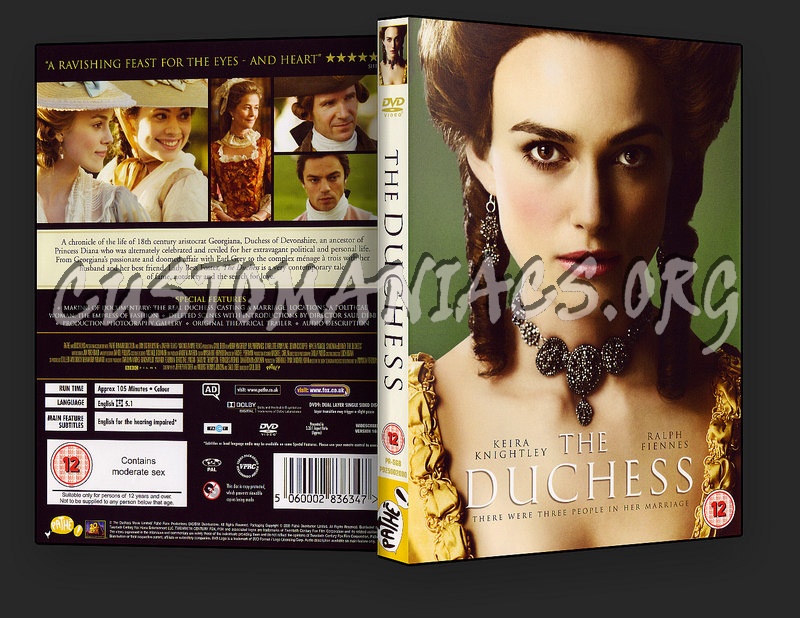 The Duchess dvd cover