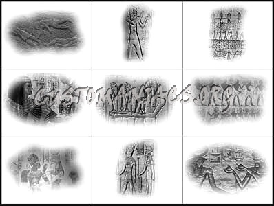 Egyptian Hieroglyph Brushes 