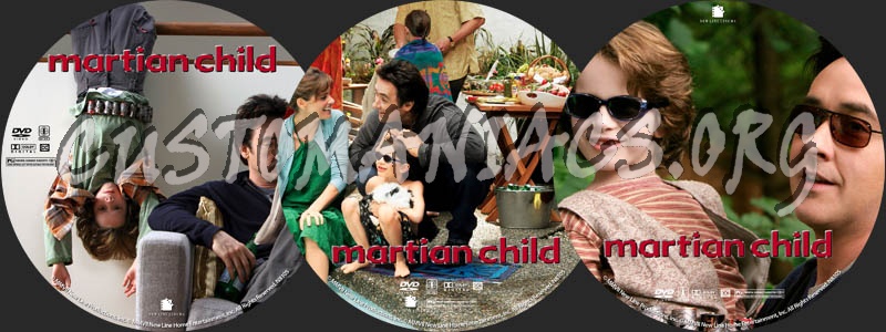 Martian Child dvd label