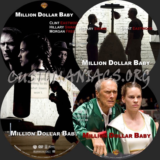 Million Dollar Baby dvd label