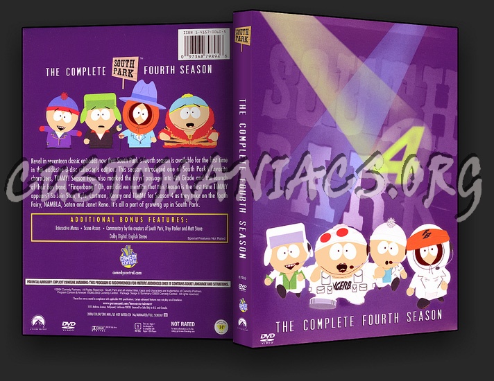 South Park Season 4 dvd cover