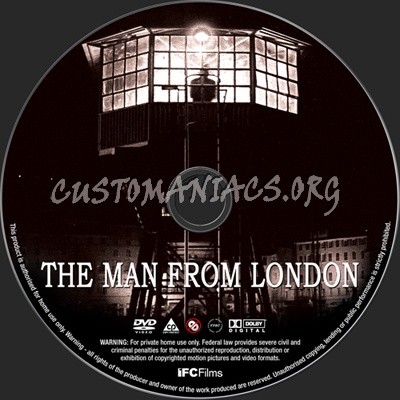 The Man From London dvd label