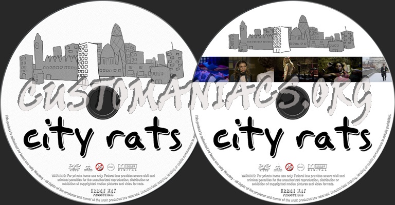 City Rats dvd label