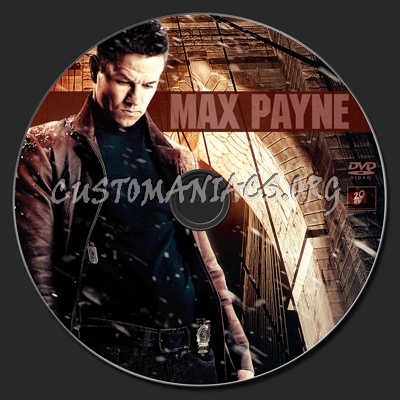 Max Payne dvd label