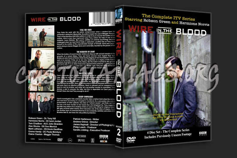 Wire in the Blood: Season 2 dvd cover