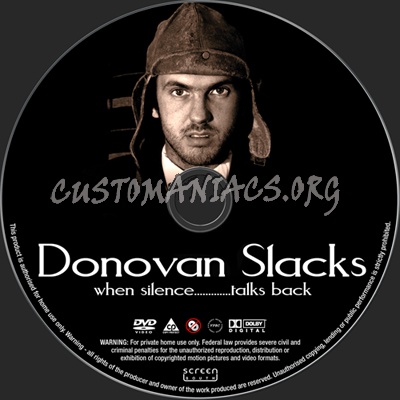 Donovan Slacks dvd label