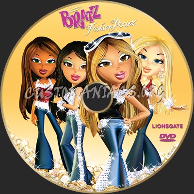 Bratz Fashion Pixiez dvd label