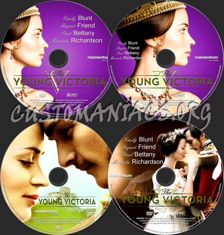 The Young Victoria dvd label