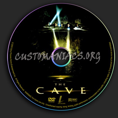 Cave, The dvd label