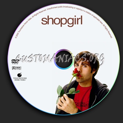 Shop Girl dvd label