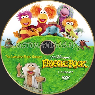 Fraggle Rock Season 1 dvd label