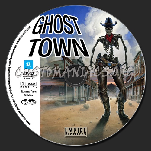 Ghost Town dvd label