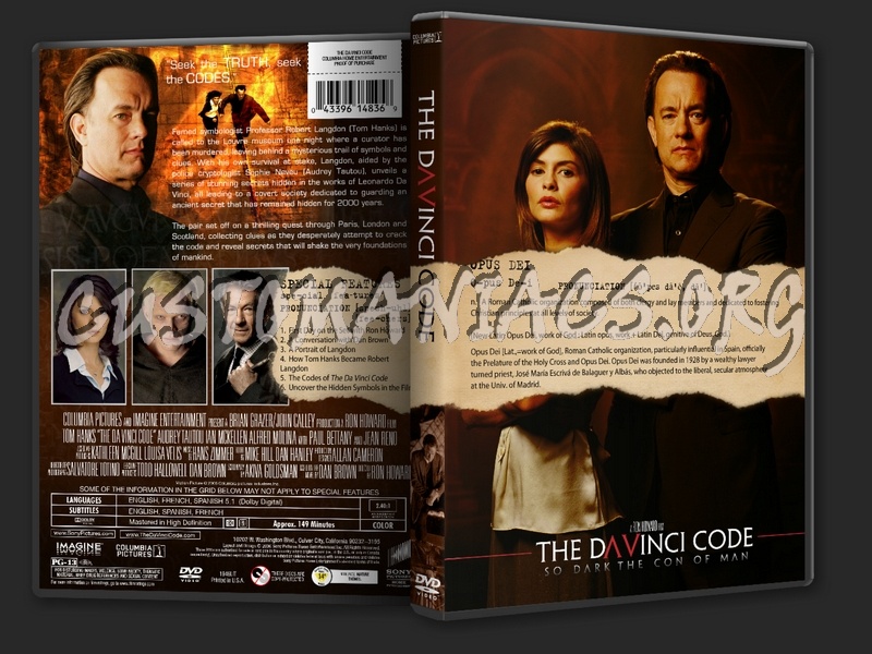 The Da Vinci Code dvd cover