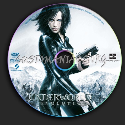 Underworld Evolution dvd label