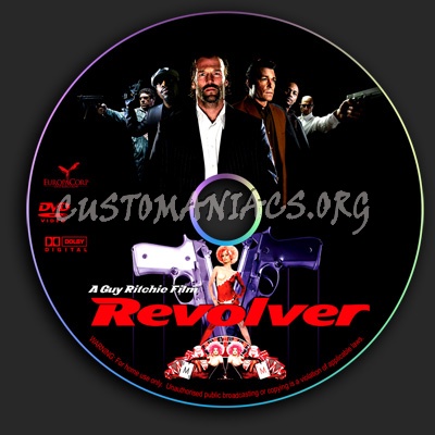 Revolver dvd label