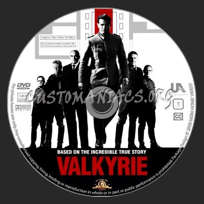 Valkyrie dvd label