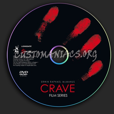 Crave Film Series dvd label