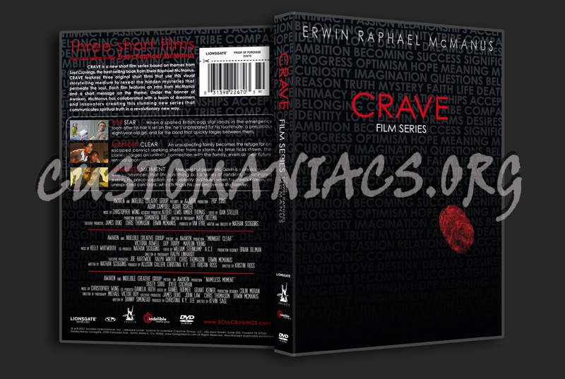 Crave Film Series dvd cover