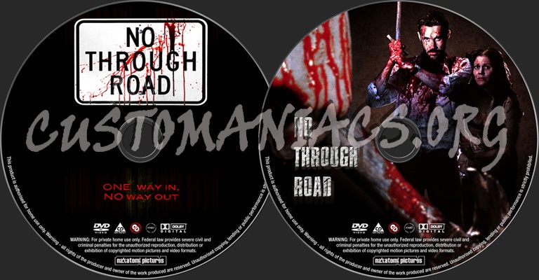 No Through Road dvd label