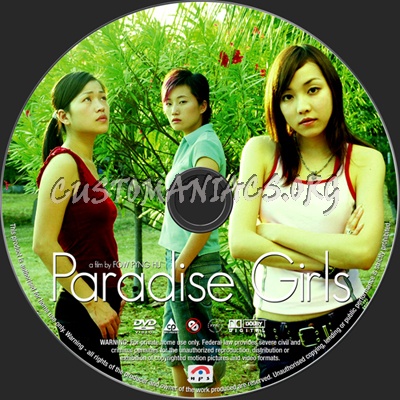 Paradise Girls dvd label