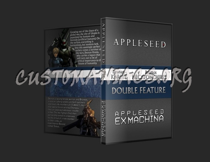 Appleseed Double Feature dvd cover