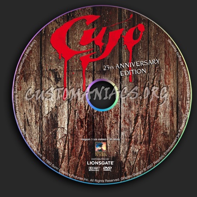 Cujo dvd label