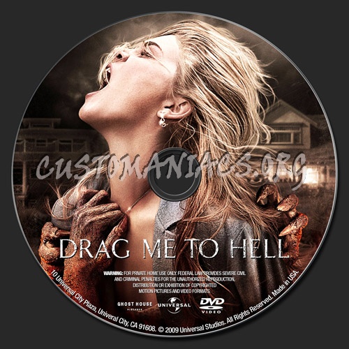 Drag Me To Hell dvd label